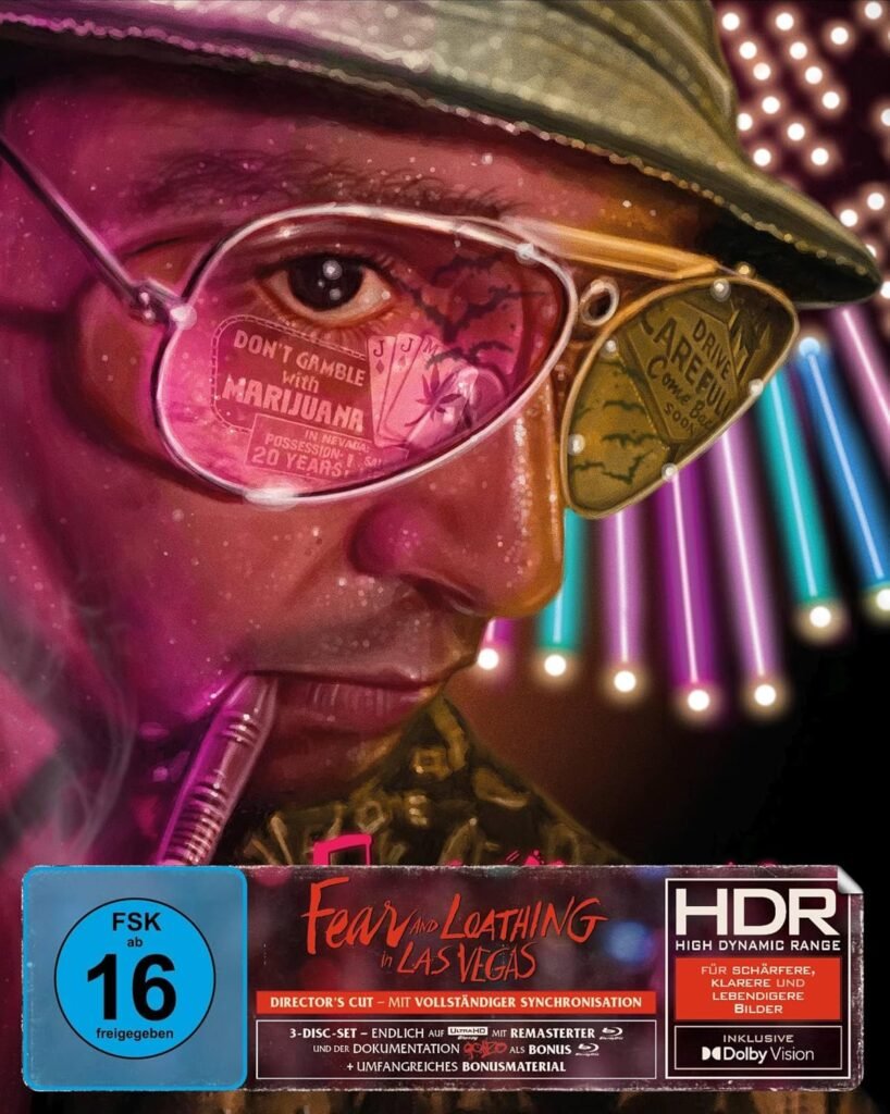 Fear and Loathing in Las Vegas (Страх и омраза в Лас Вегас) 4K Ultra HD + Blu-Ray