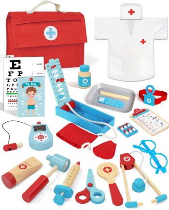 Lehoo Castle – Детска лекарска чанта с аксесоари и престилка