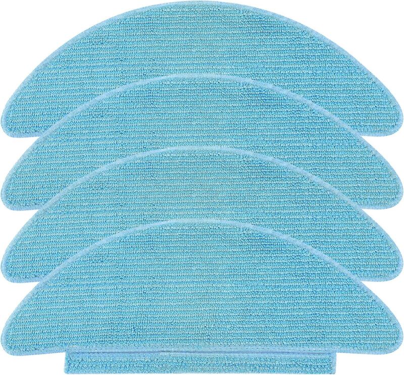 Lubluelu - Комплект 4 кърпи за прахосмукачка робот SL60D, SL61 & SG60