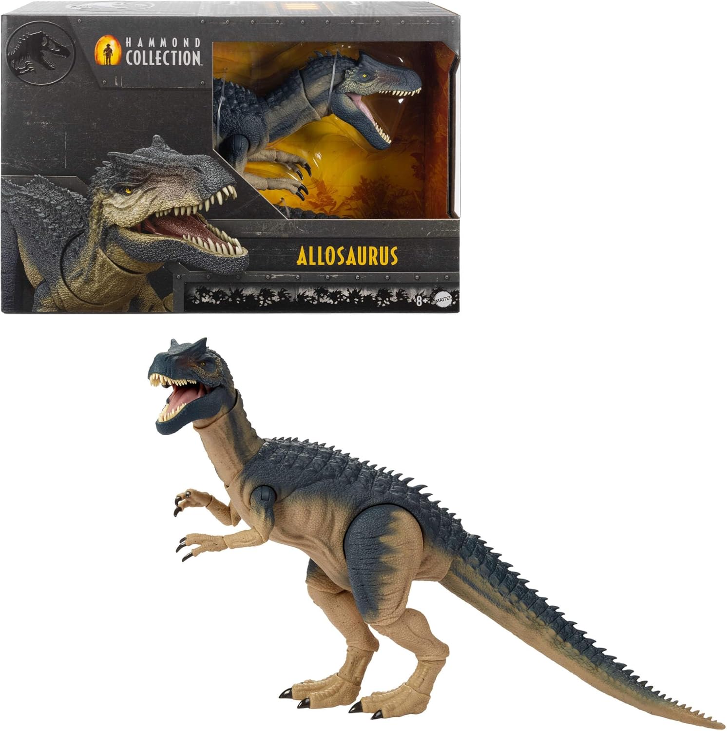 Mattel Jurassic World Hammond Collection - Динозавър Алозавър - Image 2