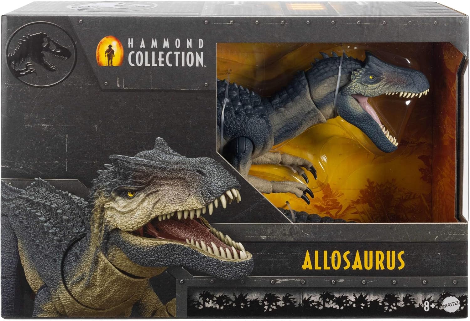 Mattel Jurassic World Hammond Collection - Динозавър Алозавър