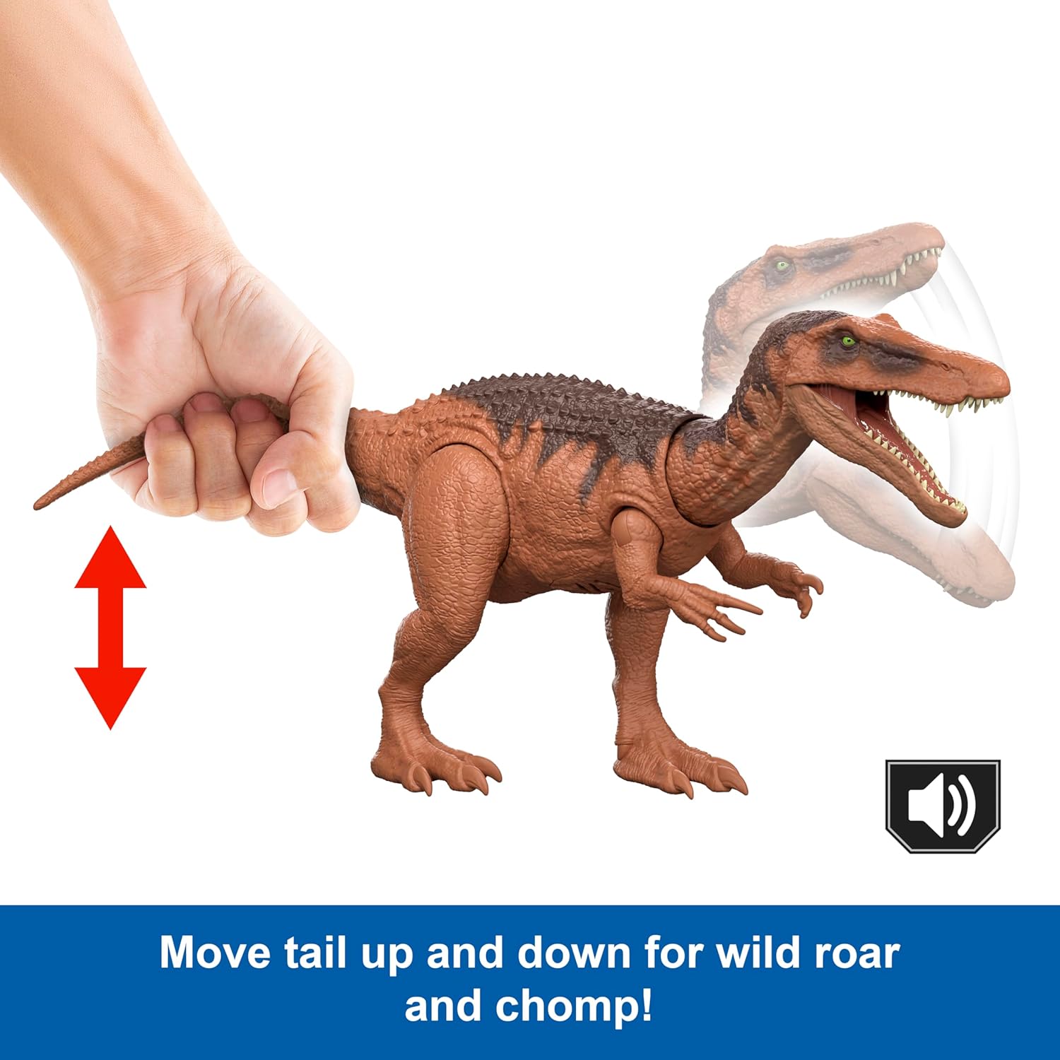 Mattel Jurassic World Rebirth - Динозавър Барионикс - Image 2