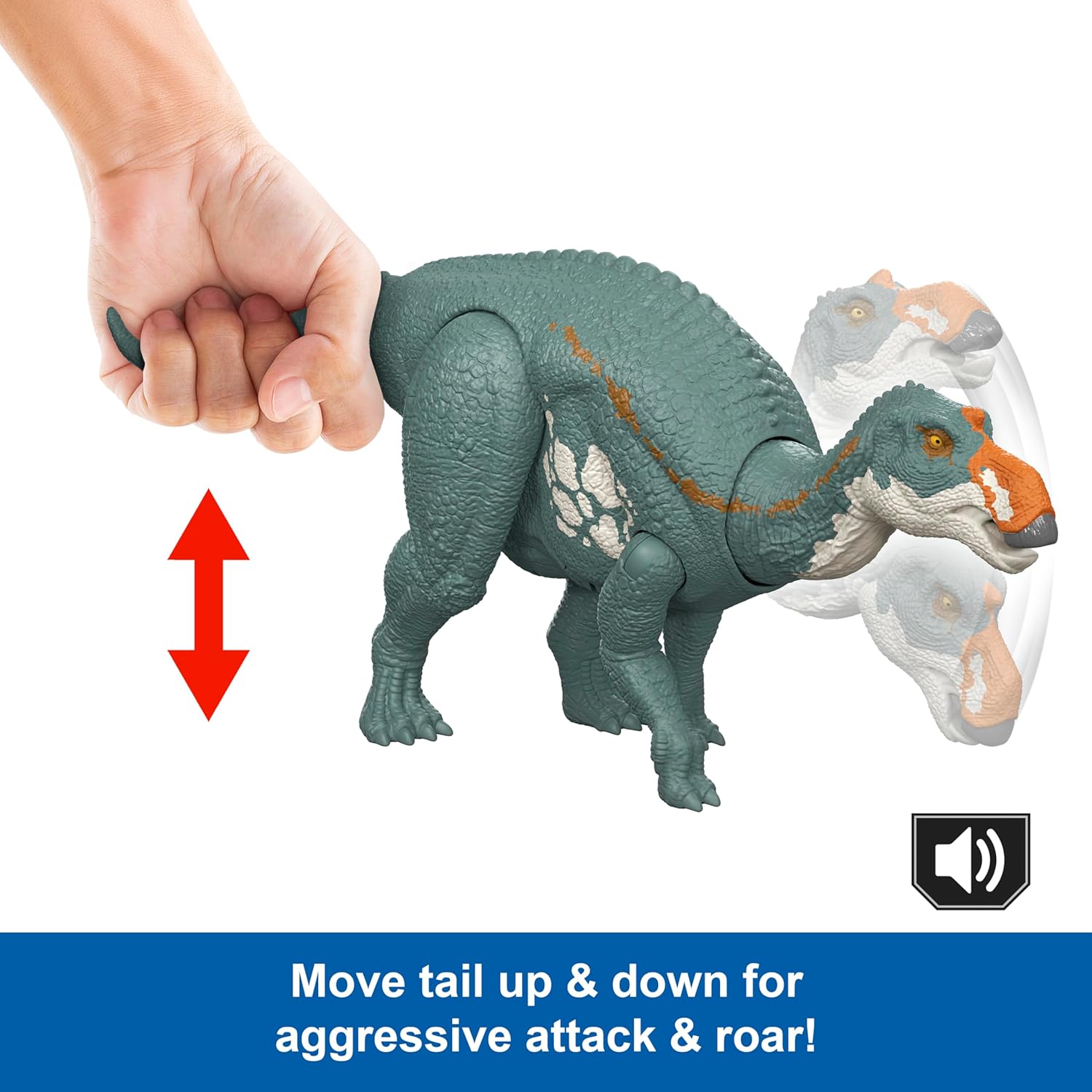 Mattel Jurassic World Rebirth - Динозавър Майязаври - Image 2