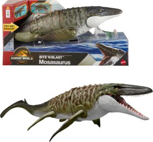 Mattel Jurassic World Rebirth – Динозавър Мозазавър