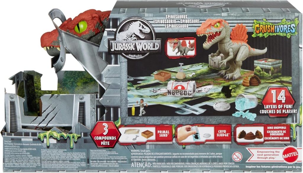 Mattel Jurassic World – Бягство от клетката Спинозавър