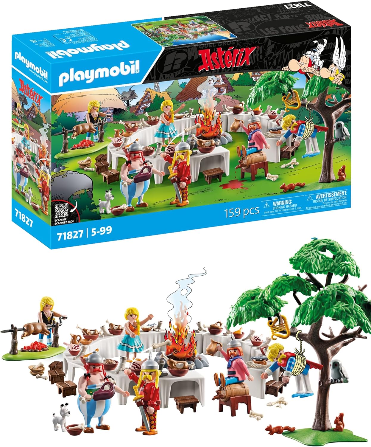 Playmobil Asterix - Банкетът на селото (71827)