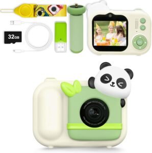 RedCrab – Детски фотоапарат за снимки 1080P HD 2.5 Inch Green