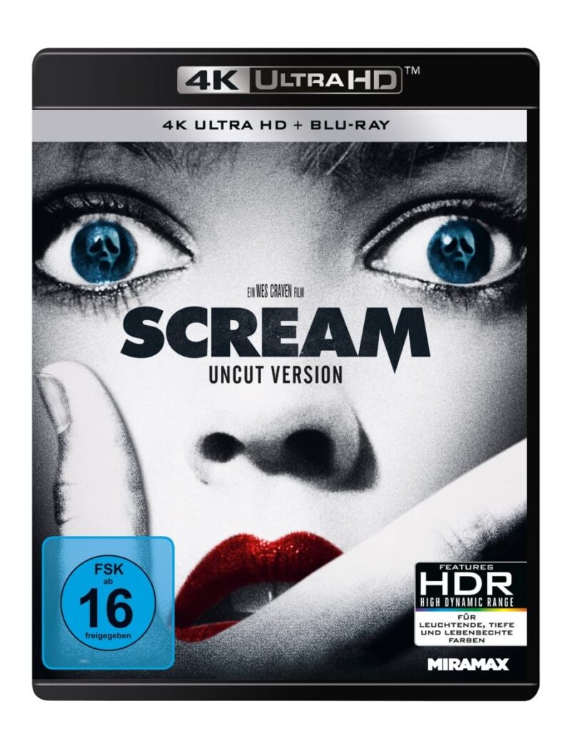 Scream (Писък) 4K Ultra HD + Blu-Ray