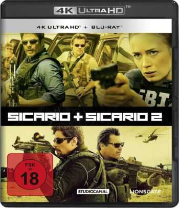 Sicario (Сикарио 1 и 2 колекция) 4K Ultra HD + Blu-Ray