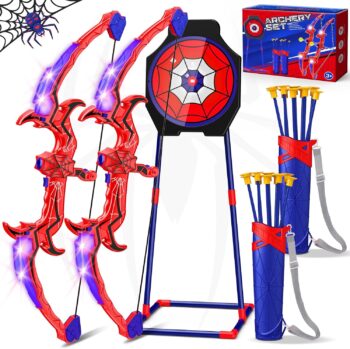 Toyokid – Детски комплект двоен за стрелба с лък стрели и мишена