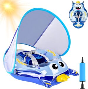 YOOHBERRYS – Детски надуваем пояс с подвижен сенник син