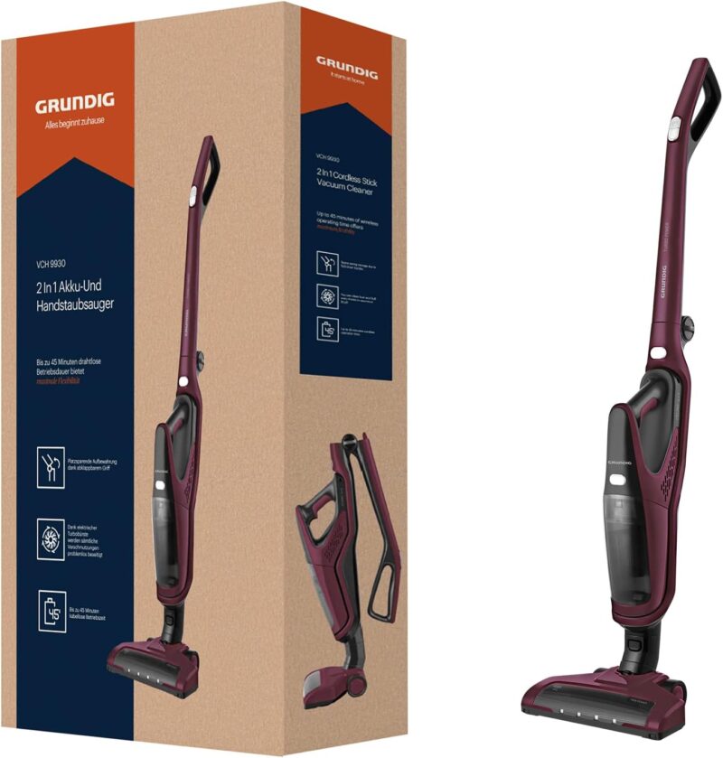 Акумулаторна прахосмукачка Grundig VCH 9930