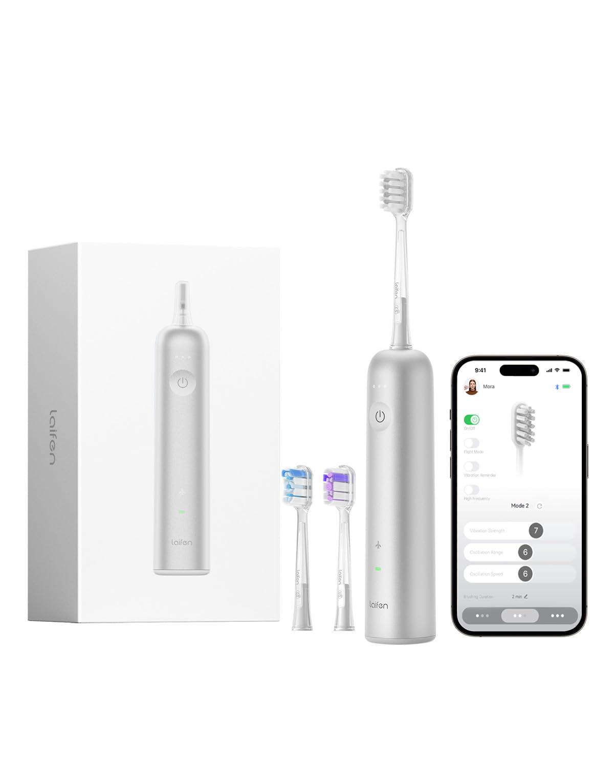 Ел. четка за зъби Laifen Wave Aluminium Oscillation & Vibration Sonic Toothbrush