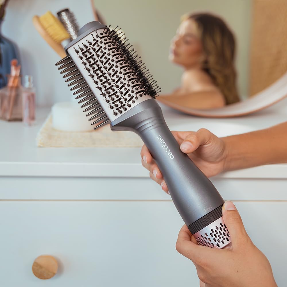 Електрическа Четка За Коса Cecotec Bamba CeramicCare 5-in-1 Unique Triangle Brush - Image 5