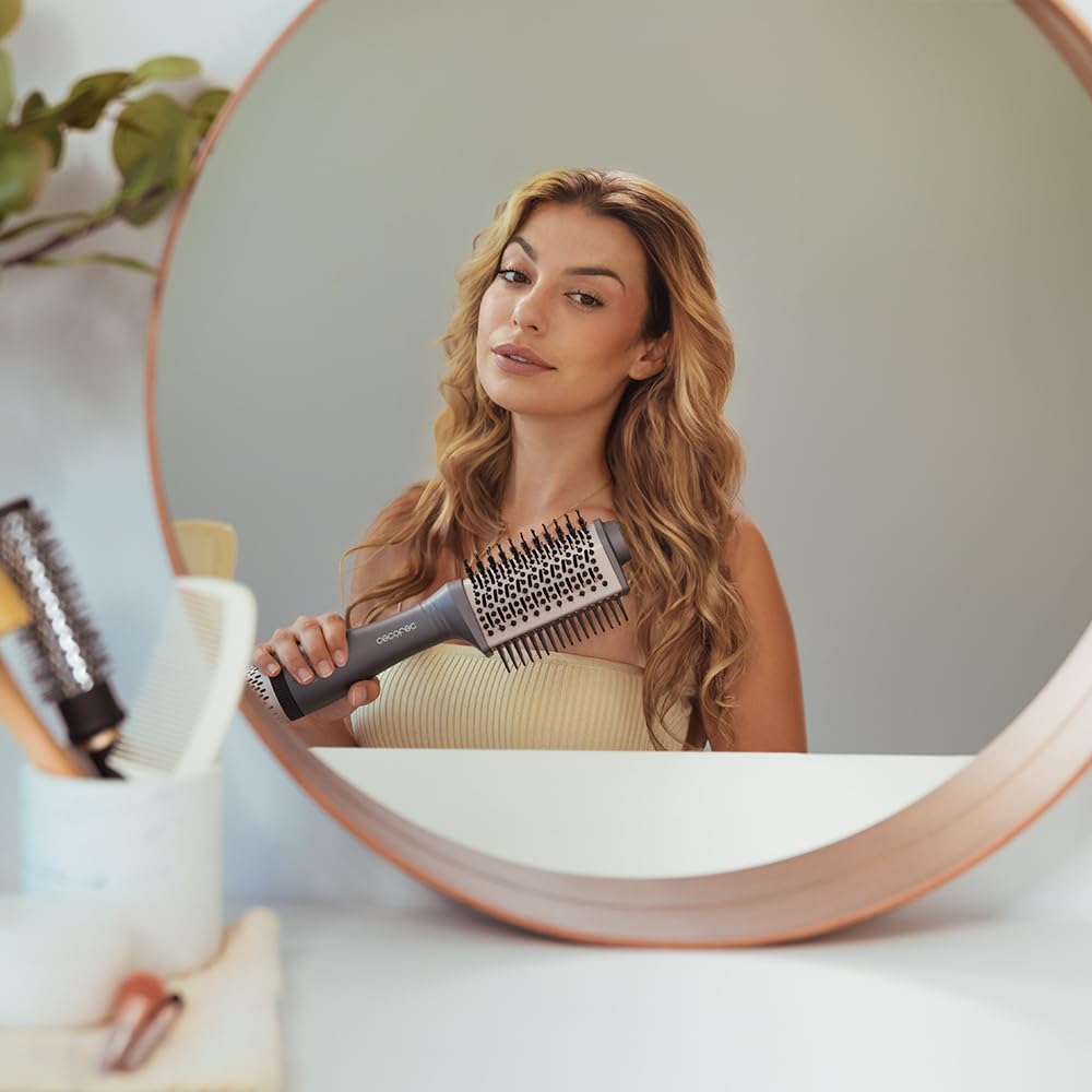 Електрическа Четка За Коса Cecotec Bamba CeramicCare 5-in-1 Unique Triangle Brush - Image 7
