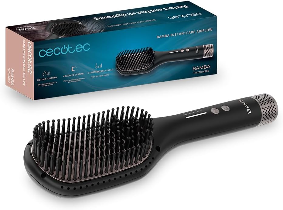 Електрическа Четка За Коса Cecotec Bamba InstantCare AirFlow Brush