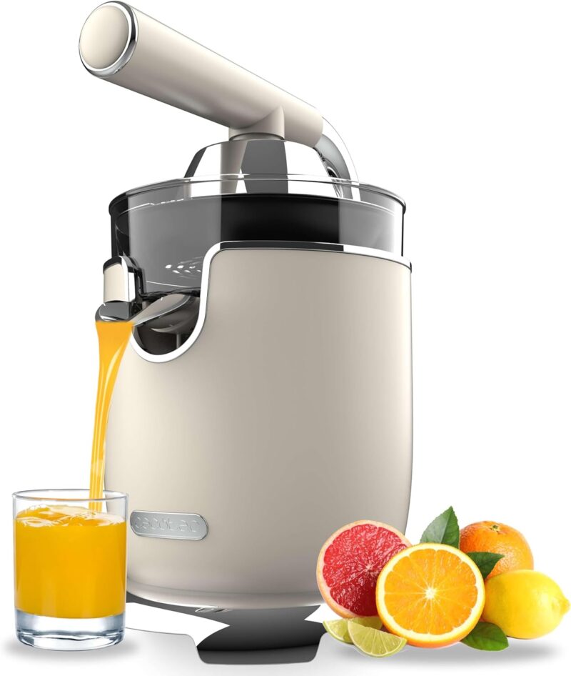 Електрическа сокоизстисквачка Cecotec RetroJuice 1000 Beige