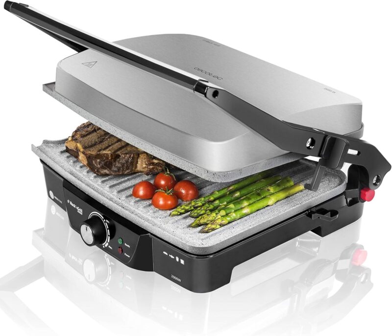 Електрически Грил Cecotec Rock'nGrill Contact Grill 2000W