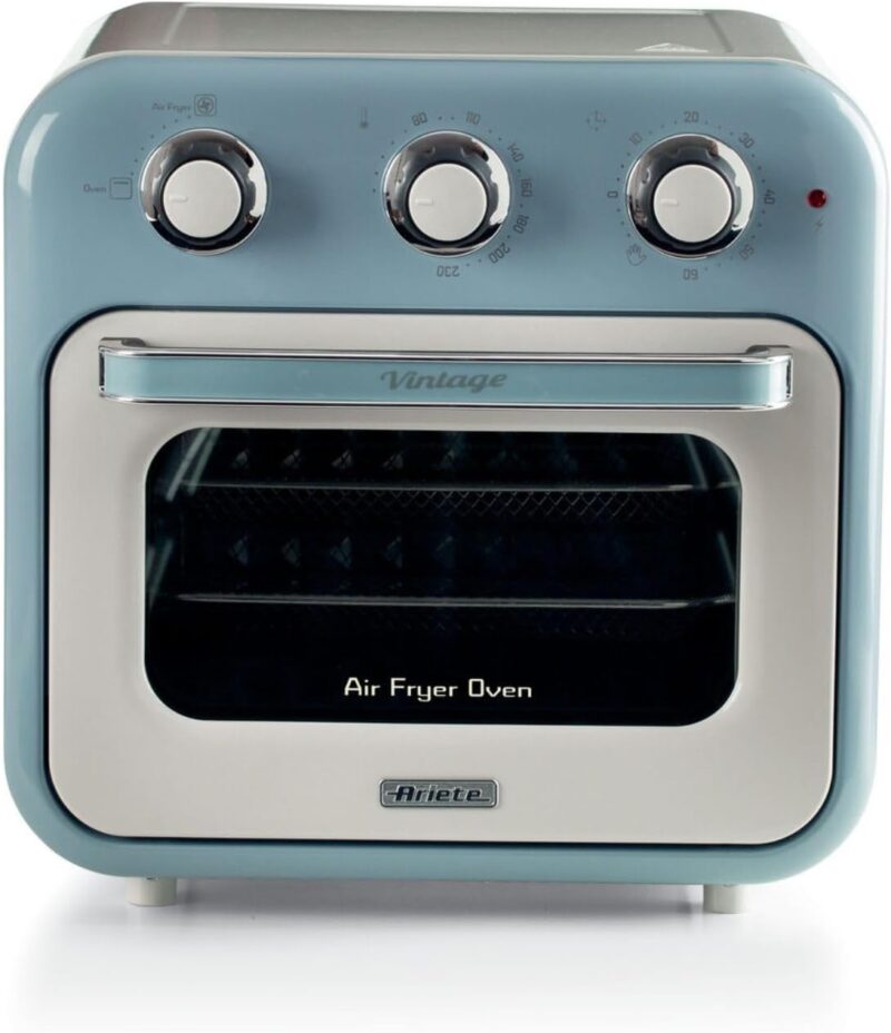 Еър Фрайър Ariete Vintage 4632 2-in-1 Hot Air Fryer 16L Blue