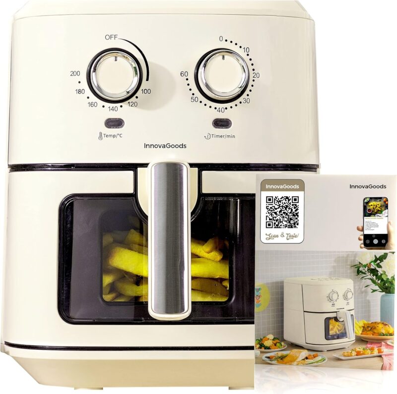 Еър Фрайър InnovaGoods Vintage Hot Air Fryer 6.5L