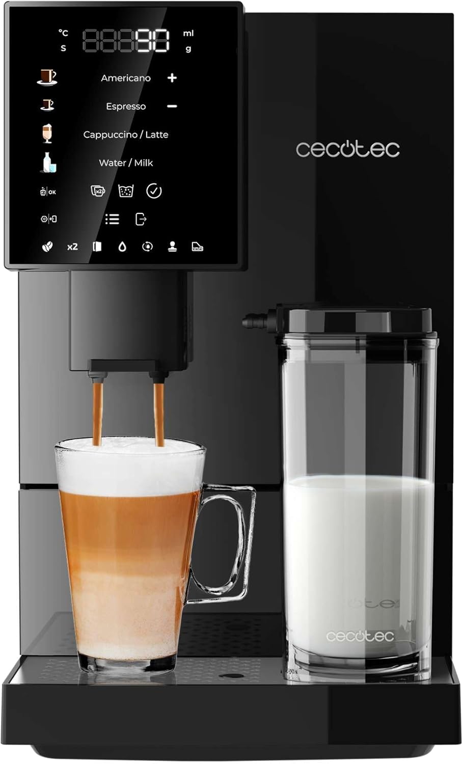 Кафеавтомат Cecotec Cremmaet Compactccino Automatic Coffee Machine Black