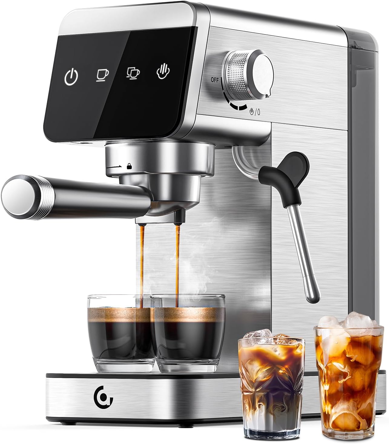 Кафемашина За Еспресо AMZCHEF Portafilter Machine 20 Bar Espresso Machine