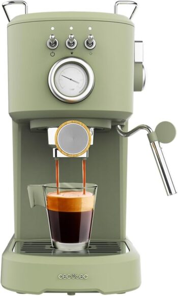 Кафемашина За Еспресо Cecotec Compact Power 20 Retro Espresso Machine