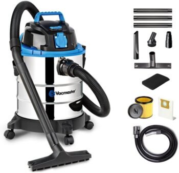 Прахосмукачка за сухо и мокро Vacmaster VQ1220SC Wet & Dry Steel 20L