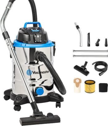 Прахосмукачка за сухо и мокро Vacmaster VQ1530SFDC Wet & Dry Steel 30L