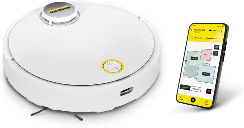 Прахосмукачка робот Karcher RCV 3 Robot Vacuum Cleaner with Mop Function