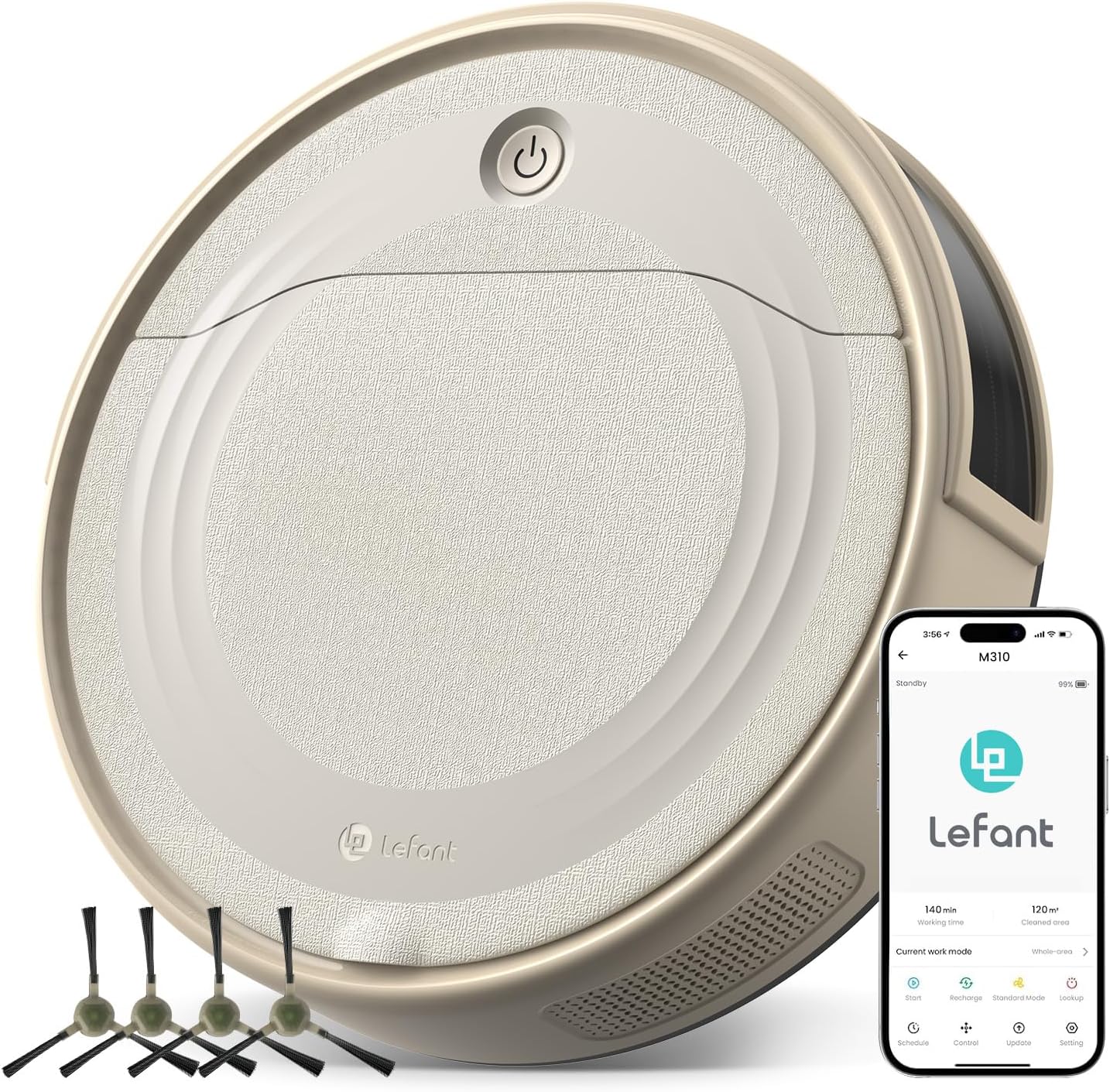 Прахосмукачка робот LEFANT M310 Robot Vacuum Cleaner