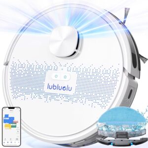 Прахосмукачка робот Lubluelu SL60D Robot Vacuum Cleaner with Mop Function White