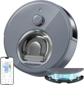 Прахосмукачка робот OKP L7 Robot Vacuum Cleaner с функция моп Grey