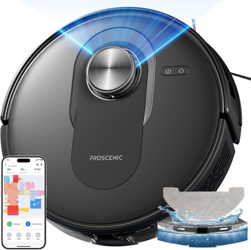 Прахосмукачка робот Proscenic Q8 Robot Vacuum Cleaner с функция за моп
