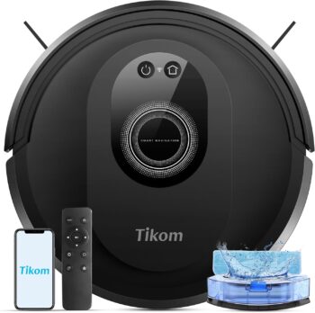 Прахосмукачка робот Tikom G8000 Max Robot Vacuum Cleaner с функция моп