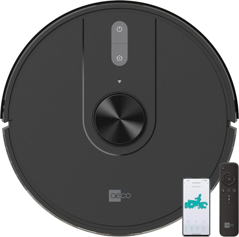 Прахосмукачка робот aeco VacuBot X5 Suction Robot Vacuum Cleaner с функция моп