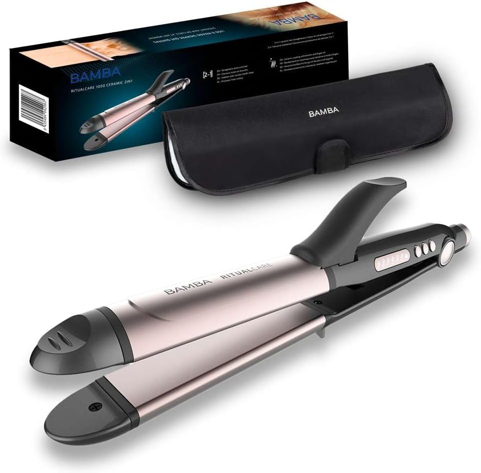 Преса за коса Cecotec BAMBA RitualCare 1000 Ceramic 2-in-1