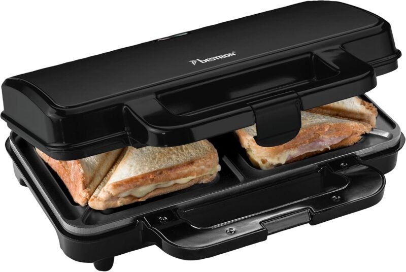 Сандвич мейкър Bestron XL Sandwich Maker Black