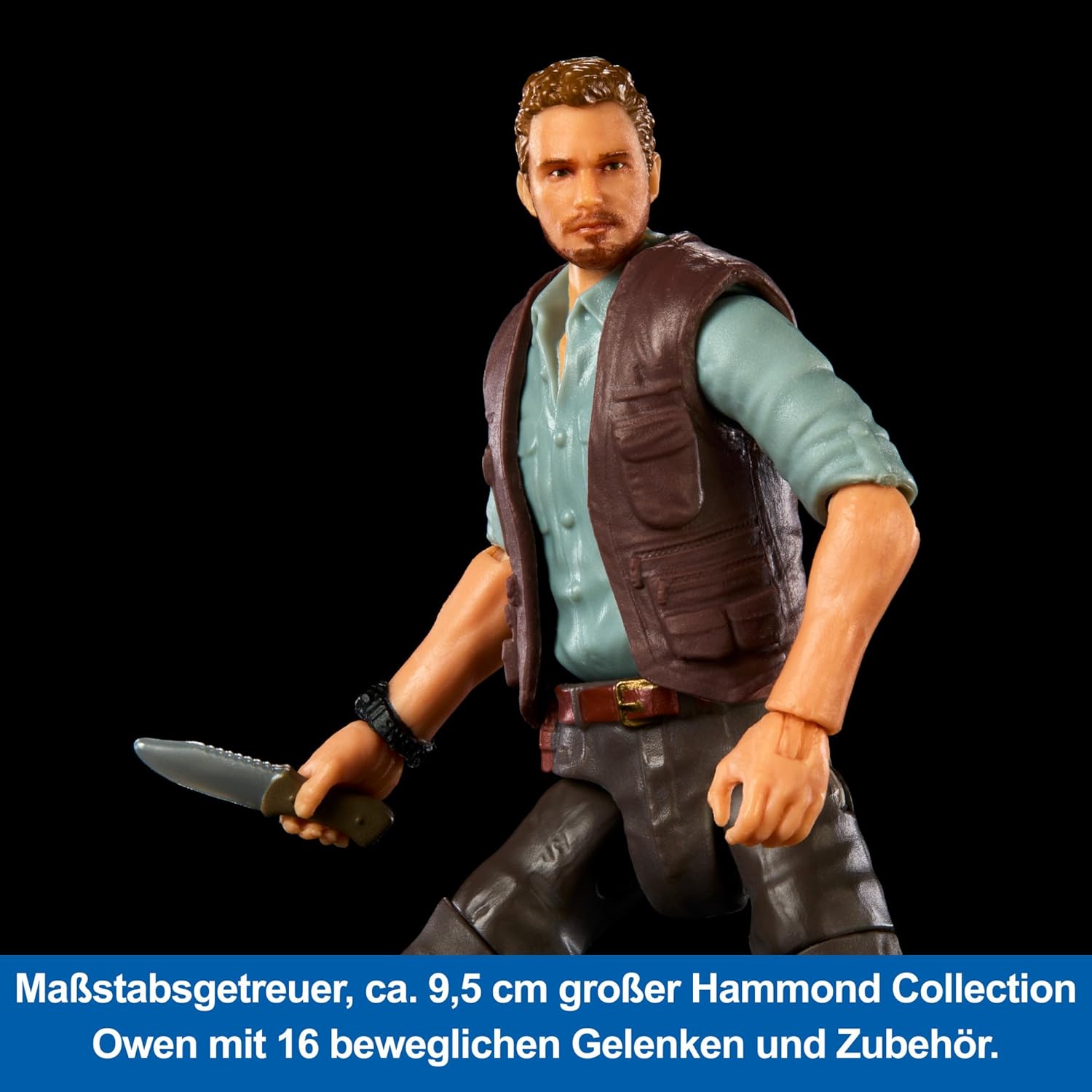 Фигура Mattel Jurassic World Hammond Collection - Оуен Грейди - Image 2
