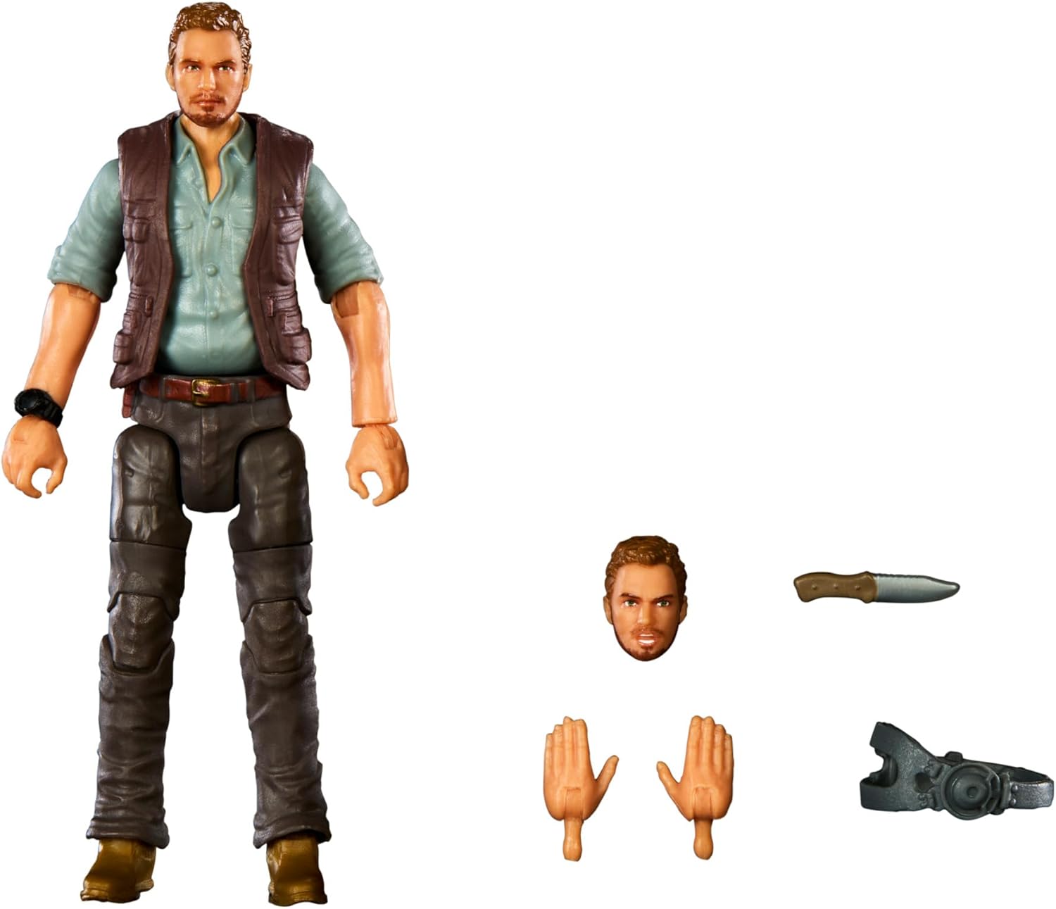 Фигура Mattel Jurassic World Hammond Collection - Оуен Грейди - Image 4