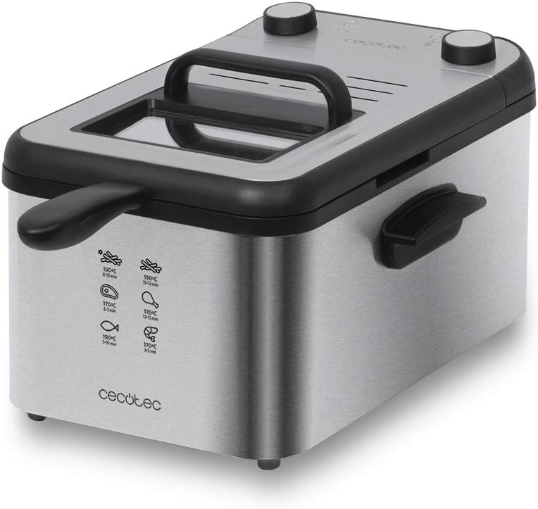 Фритюрник Cecotec CleanFry Infinity 4000 Full Inox 2400W 4L