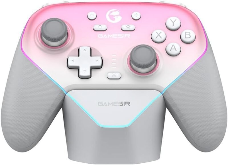 GameSir Super Nova 1000HZ Безжичен контролер за PC – Switch – IOS – Android Pink