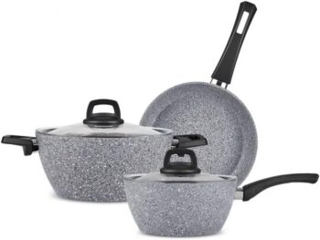 KARACA BioGranit – Комплект от 3 съдове за готвене