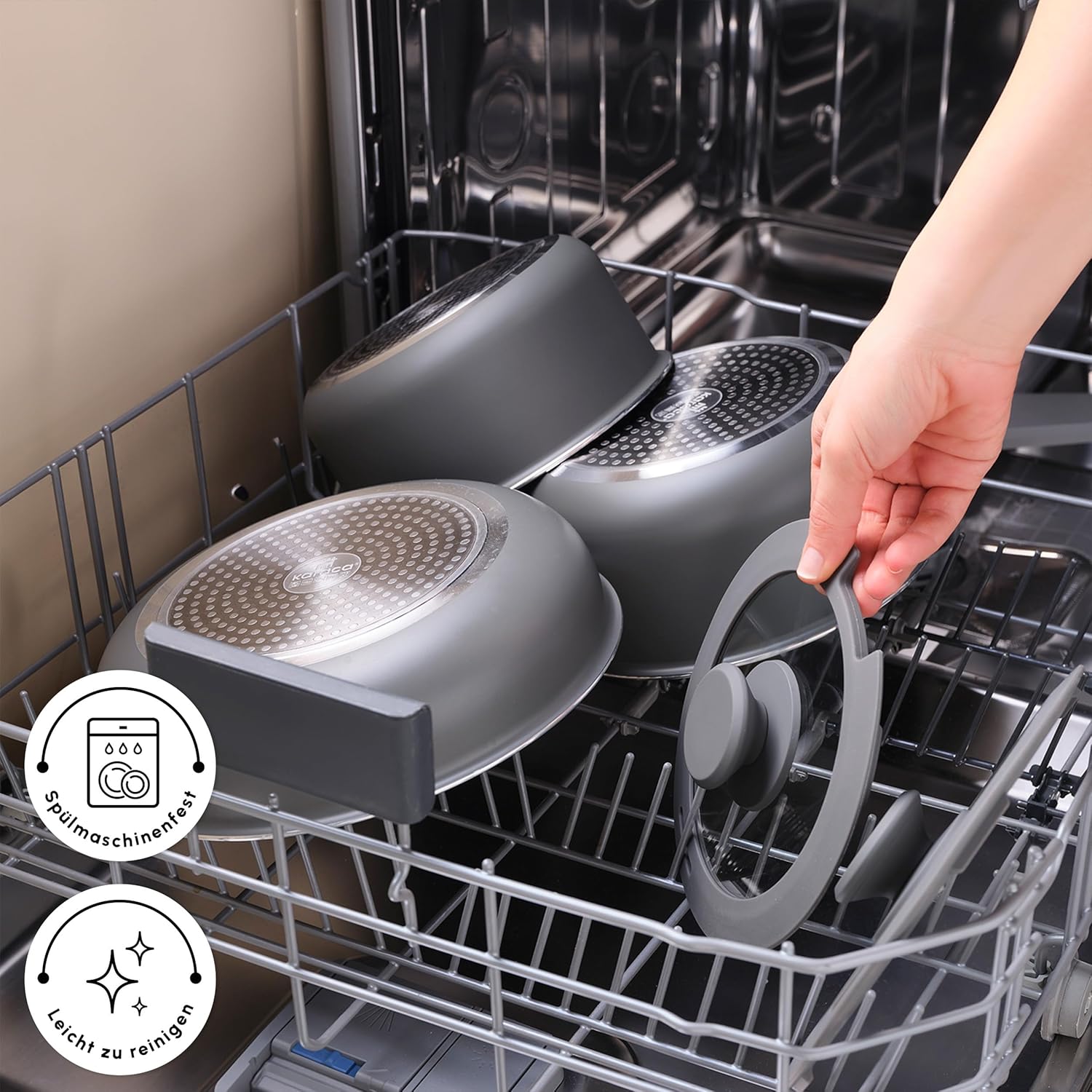KARACA Comfort – Комплект от 3 гранитни тигани - Image 8