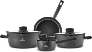 KARACA Midnight – Комплект от 4 керамични съдове за готвене