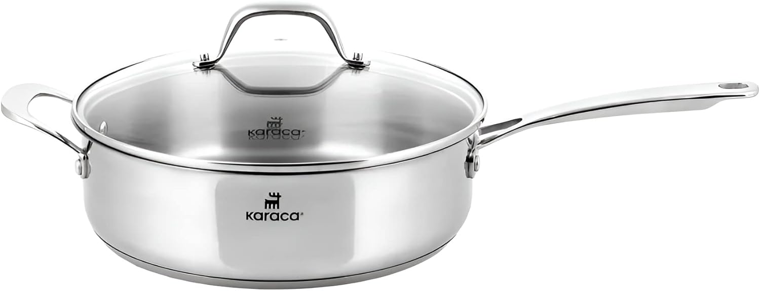 KARACA Stainless – Комплект от 5 стоманени тенджери за готвене - Image 6