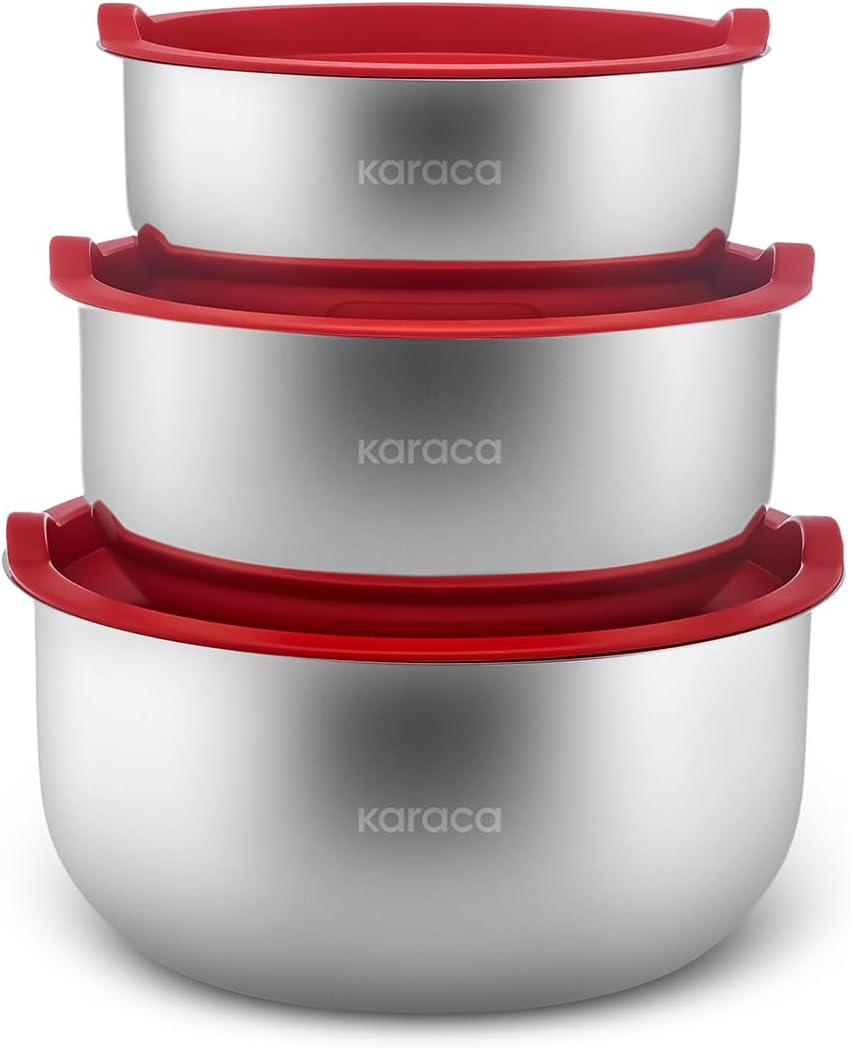 KARACA Stainless – Комплект от 7 съдове за готвене с съдове за съхранение - Image 9