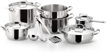 Lagostina Sfiziosa - Комплект от 6 тенджери неръждаема стомана