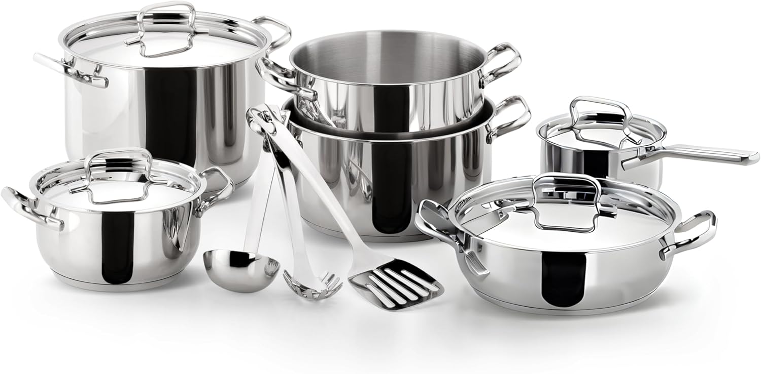 Lagostina Sfiziosa - Комплект от 6 тенджери неръждаема стомана