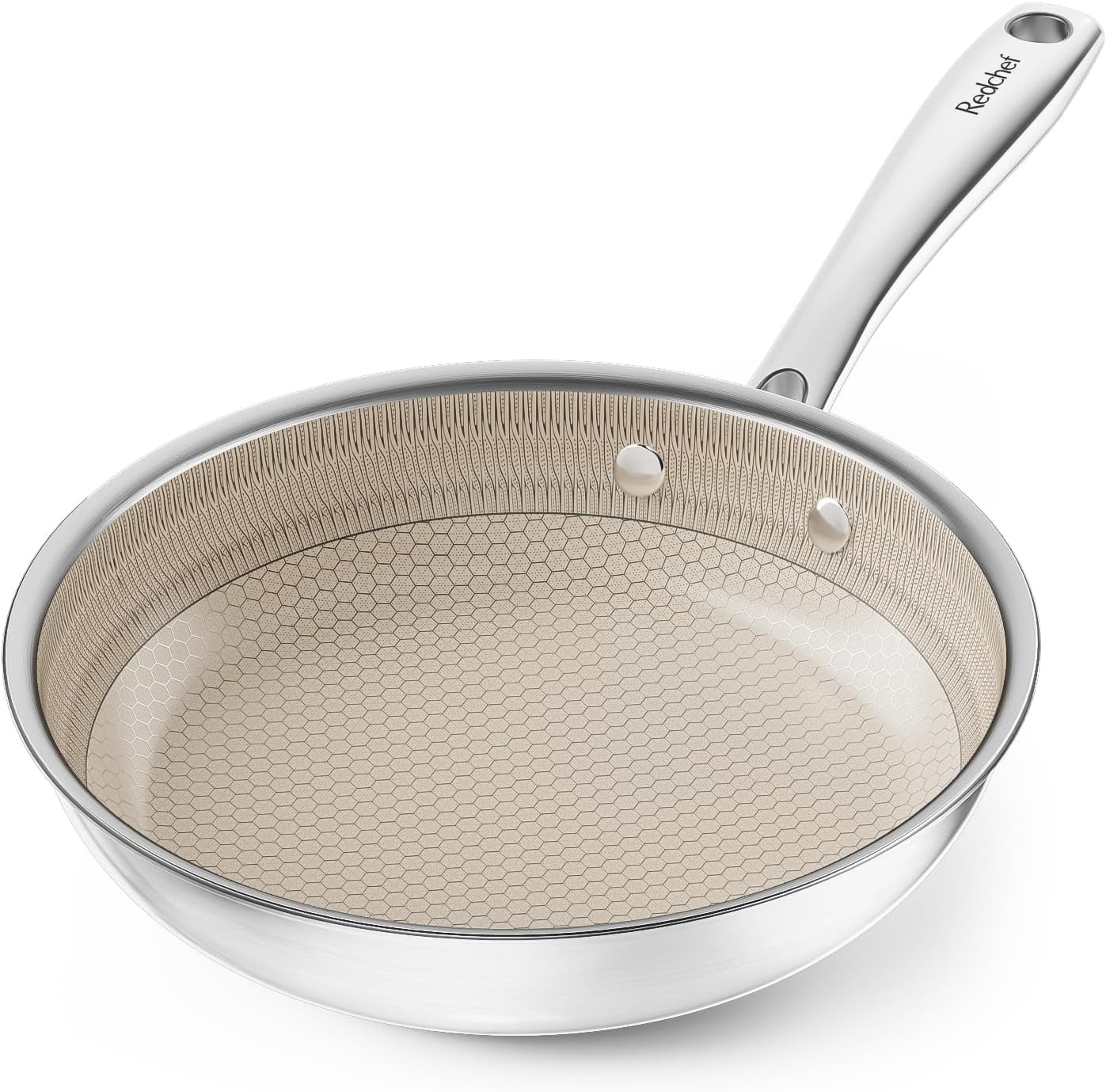 Redchef Honeycomb – Тиган 20 см Неръждаема стомана Hybrid Ceramic